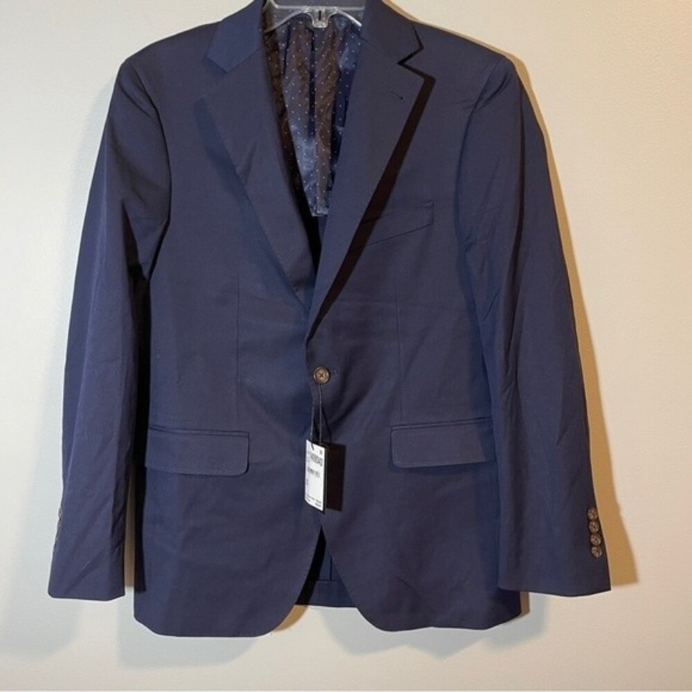 Alton Lane Tailored Fit Navy Jacket Size 38R
